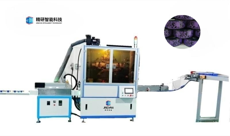 JY-121A伺服总线丝网印刷设备 适用于圆柱体表面印刷整圈通用型